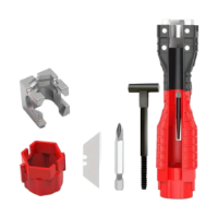 Picture of KIDWILL 18 in 1 Faucet Sink Installer Multifunctional Wrench Tools Multifunctional Adjustable Water Pipe Double End Wrench Double Sided Pipe Wrench