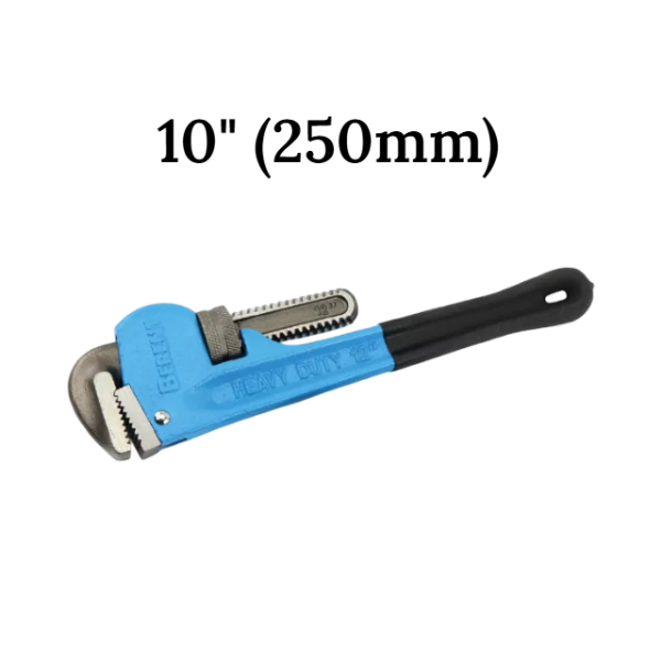 Picture of BERENT Pipe wrench, Dipped Handle 250mm BT1161 