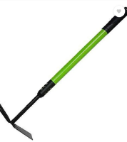 Picture of Garden Tool Double Headed Hoe-Cultivator with Extendable Long Telescopic Handle Garden rake  (100 cm)