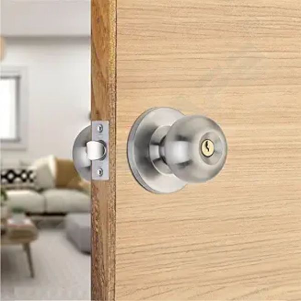 Picture of Stylish Ball Lock, Door Lock, Entrance Lock Shine SS 