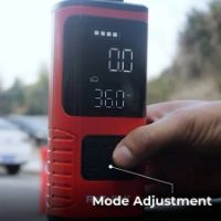 Picture of Ralli Wolf 4in1 150PSI Cordless Air Inflator, 5400 mAh Battery for Car, Bike, Cycle, Ball (RCAI-150) - 6 Months Waranty