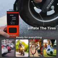 Picture of Ralli Wolf 4in1 150PSI Cordless Air Inflator, 5400 mAh Battery for Car, Bike, Cycle, Ball (RCAI-150) - 6 Months Waranty