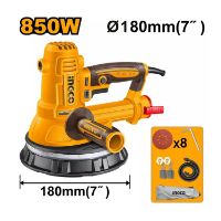 Picture of INGCO 850W Drywall Sander DWS10508 with 8Pcs Sanding Paper 850W Drywall Sander DWS10508 with 8 Pcs Sanding Paper 7 inch Straight-line Sander