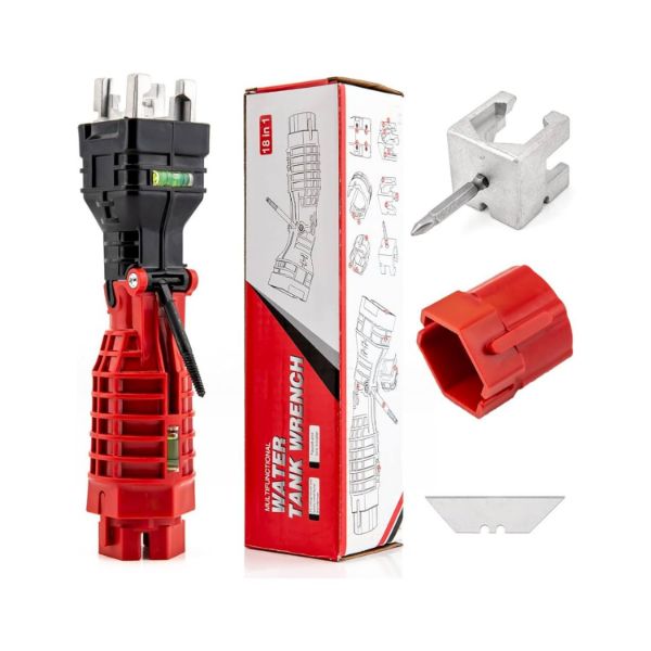 Picture of Multifunctional Sink Wrench Faucet Installation and Maintenance Tool, 18-In-1 Portable Foldable Kitchen and Bathroom Wrench for Small Spaces Plumber House Owner Kitchen/Bathroom/Toilet